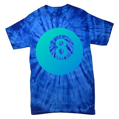 Pool Billiards 8 Ball Cute Gift Tie-Dye T-Shirt