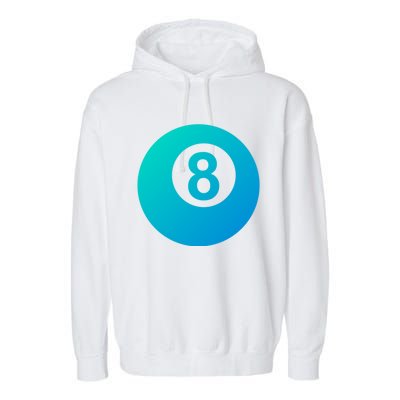 Pool Billiards 8 Ball Cute Gift Garment-Dyed Fleece Hoodie