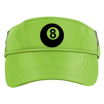 Pool Billiards 8 Ball Cute Gift Adult Drive Performance Visor