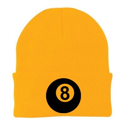 Pool Billiards 8 Ball Cute Gift Knit Cap Winter Beanie