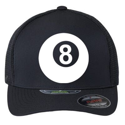 Pool Billiards 8 Ball Cute Gift Flexfit Unipanel Trucker Cap