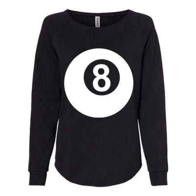 Pool Billiards 8 Ball Cute Gift Womens California Wash Sweatshirt