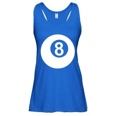 Pool Billiards 8 Ball Cute Gift Ladies Essential Flowy Tank