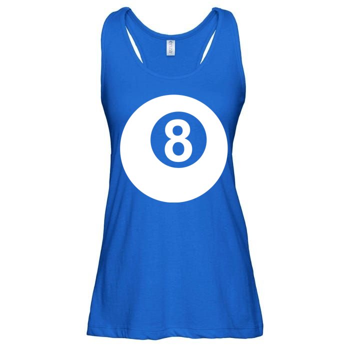 Pool Billiards 8 Ball Cute Gift Ladies Essential Flowy Tank