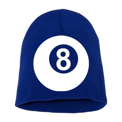 Pool Billiards 8 Ball Cute Gift Short Acrylic Beanie