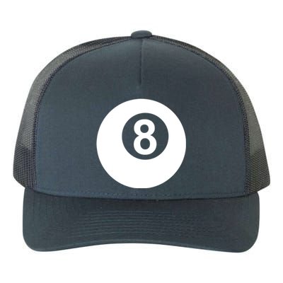 Pool Billiards 8 Ball Cute Gift Yupoong Adult 5-Panel Trucker Hat