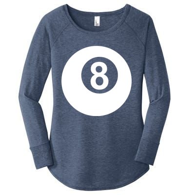 Pool Billiards 8 Ball Cute Gift Women's Perfect Tri Tunic Long Sleeve Shirt