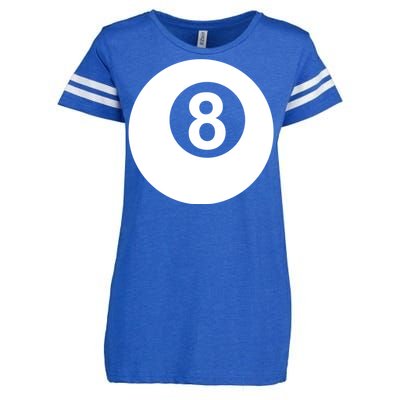 Pool Billiards 8 Ball Cute Gift Enza Ladies Jersey Football T-Shirt