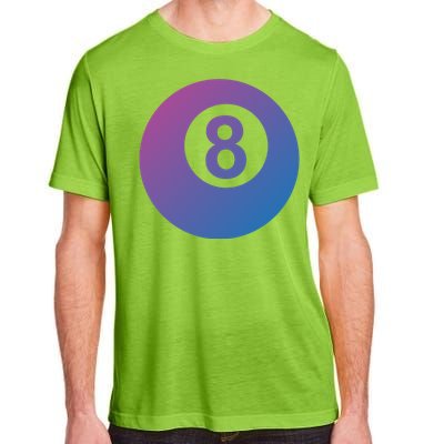 Pool Billiards 8 Ball Cute Gift Adult ChromaSoft Performance T-Shirt