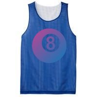 Pool Billiards 8 Ball Cute Gift Mesh Reversible Basketball Jersey Tank