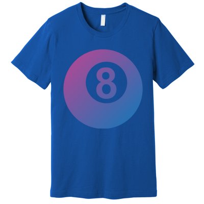 Pool Billiards 8 Ball Cute Gift Premium T-Shirt