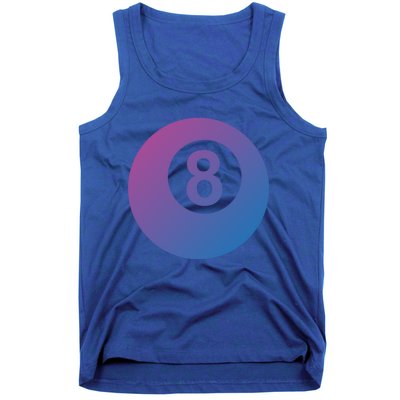 Pool Billiards 8 Ball Cute Gift Tank Top