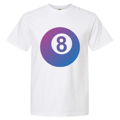 Pool Billiards 8 Ball Cute Gift Garment-Dyed Heavyweight T-Shirt