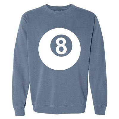 Pool Billiards 8 Ball Gift Garment-Dyed Sweatshirt