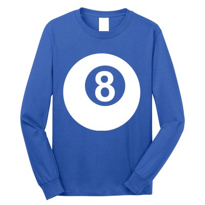 Pool Billiards 8 Ball Gift Long Sleeve Shirt