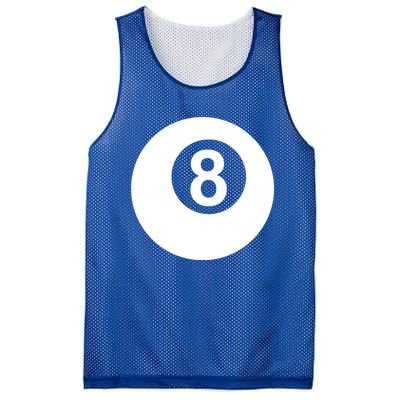 Pool Billiards 8 Ball Gift Mesh Reversible Basketball Jersey Tank