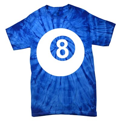 Pool Billiards 8 Ball Gift Tie-Dye T-Shirt