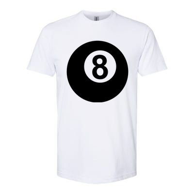 Pool Billiards 8 Ball Gift Softstyle CVC T-Shirt