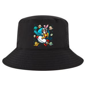 Papillon Bunny Astronaut In Space Planets Cool Comfort Performance Bucket Hat