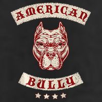 Pit Bull American Bully Dog Breed Mc Style 7 Panel Mesh Trucker Snapback Hat