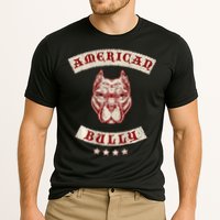 Pit Bull American Bully Dog Breed Mc Style Cooling Performance Crew T-Shirt