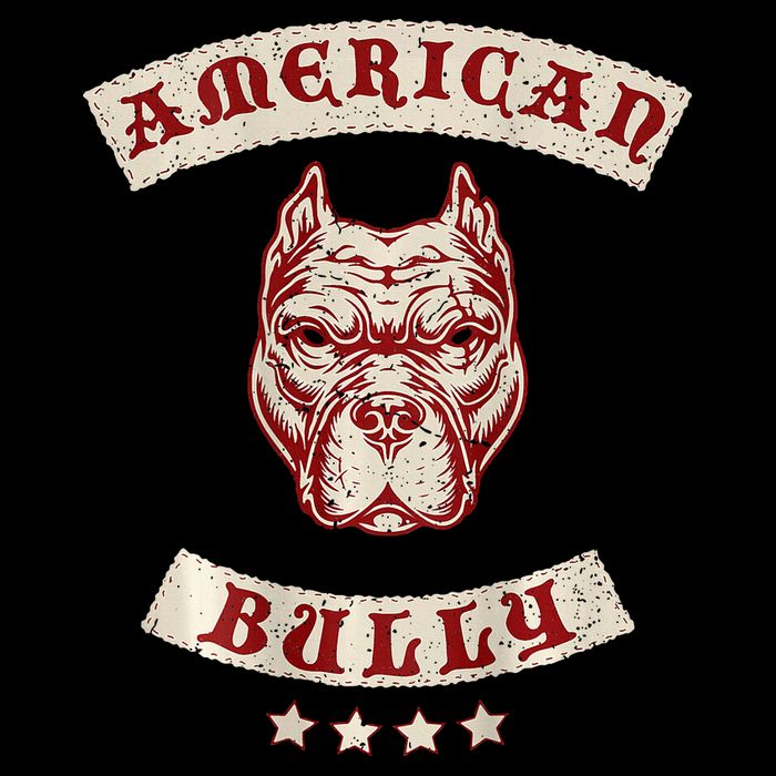 Pit Bull American Bully Dog Breed Mc Style Cooling Performance Crew T-Shirt