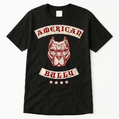Pit Bull American Bully Dog Breed Mc Style Tall T-Shirt