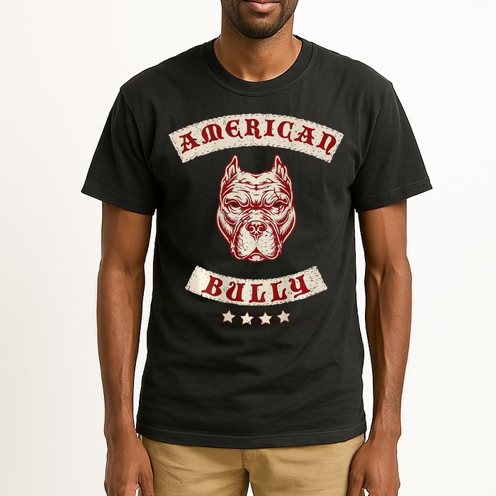 Pit Bull American Bully Dog Breed Mc Style Tall T-Shirt