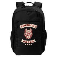 Pit Bull American Bully Dog Breed Mc Style Backpack