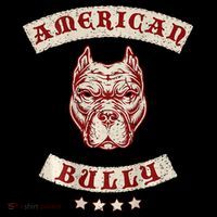 Pit Bull American Bully Dog Breed Mc Style Baby Bodysuit