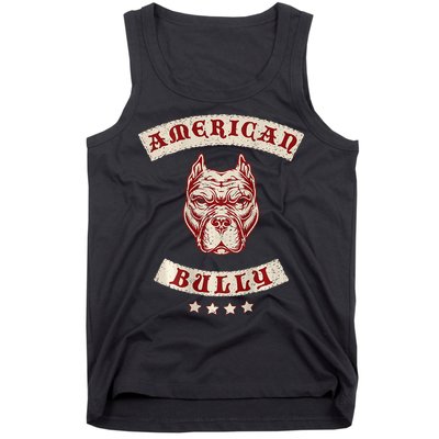 Pit Bull American Bully Dog Breed Mc Style Tank Top