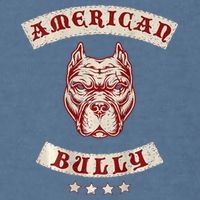 Pit Bull American Bully Dog Breed Mc Style Garment-Dyed Sweatshirt