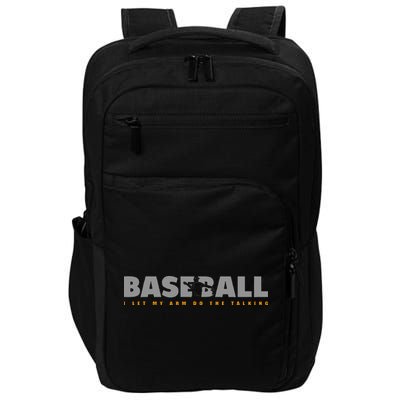 Pitcher Baseball Apparel Baseball Impact Tech Backpack