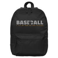 Pitcher Baseball Apparel Baseball 16 in Basic Backpack