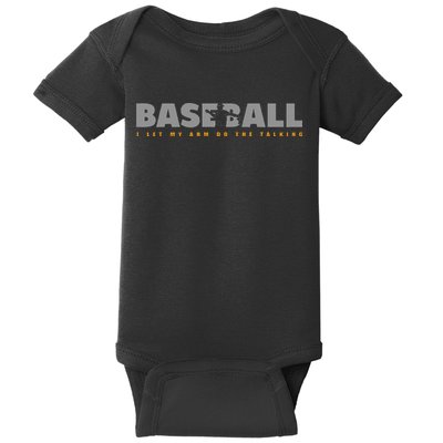 Pitcher Baseball Apparel Baseball Baby Bodysuit