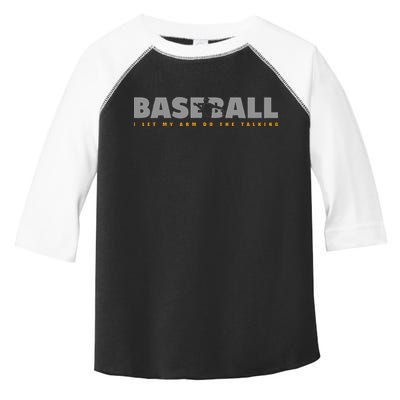 Pitcher Baseball Apparel Baseball Toddler Fine Jersey T-Shirt