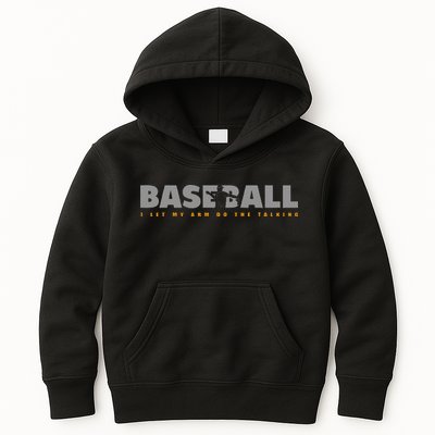 Pitcher Baseball Apparel Baseball Kids Hoodie