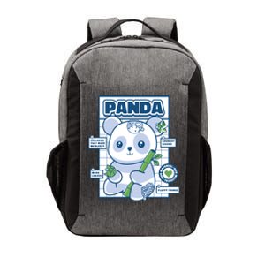 Panda Bear Animal Anatomy Vector Backpack