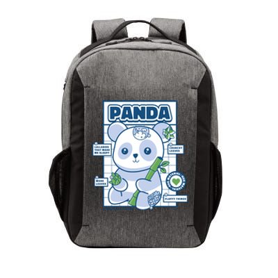 Panda Bear Animal Anatomy Vector Backpack