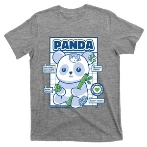 Panda Bear Animal Anatomy T-Shirt