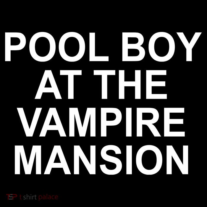 Pool Boy At The Vampire Mansion Sustainable Bucket Hat