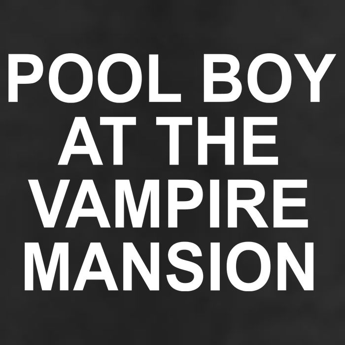Pool Boy At The Vampire Mansion Adult Drive Performance Visor