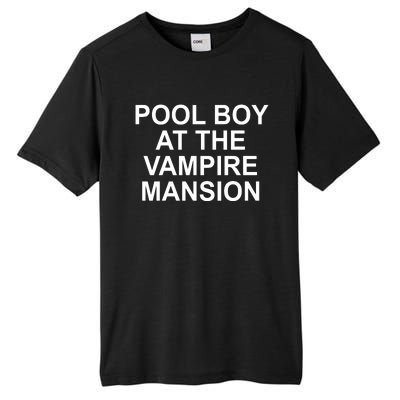 Pool Boy At The Vampire Mansion Tall Fusion ChromaSoft Performance T-Shirt