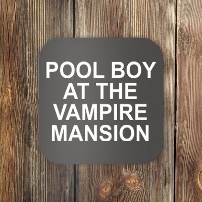 Pool Boy At The Vampire Mansion Coaster