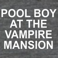 Pool Boy At The Vampire Mansion Baby Bodysuit