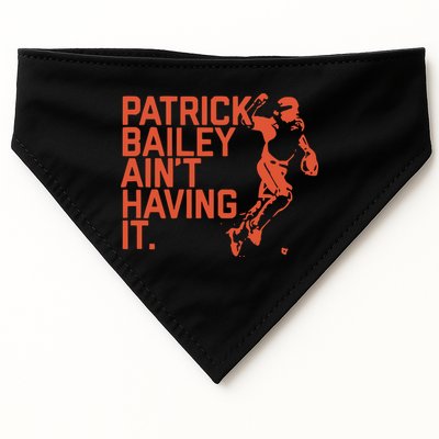 Patrick Bailey Ain’t Having It USA-Made Doggie Bandana