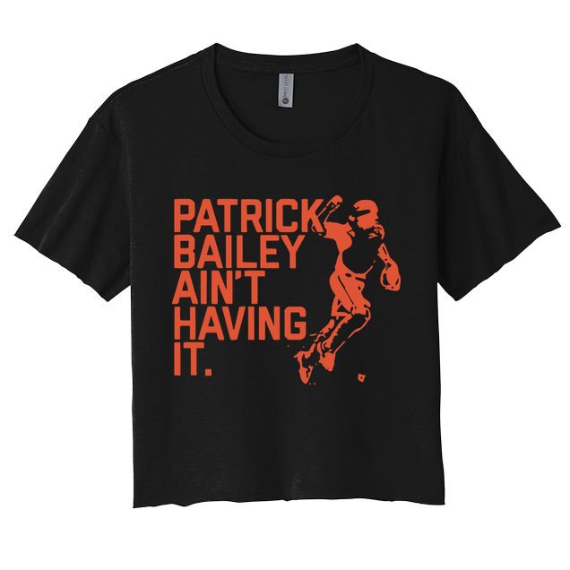 Patrick Bailey Ain’t Having It Crop Top
