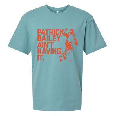 Patrick Bailey Ain’t Having It Sueded Cloud Jersey T-Shirt