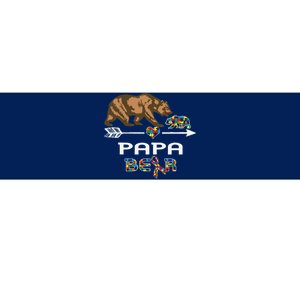 Papa Bear Autism Awareness Autism Papa Tee Bumper Sticker