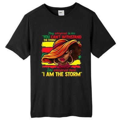 Proud Black African American Ladies Black History Month Tall Fusion ChromaSoft Performance T-Shirt